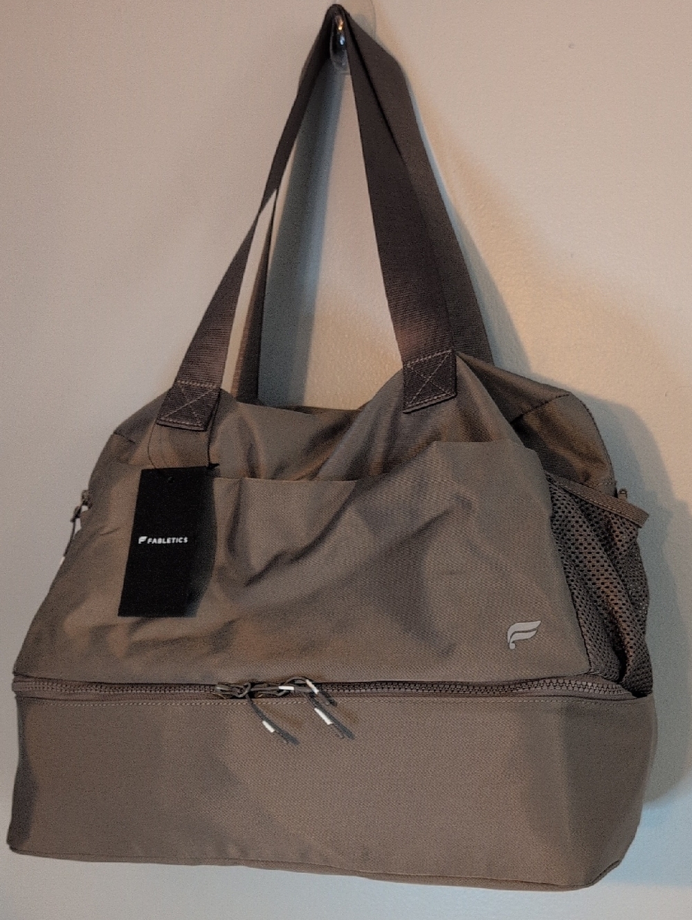 Fabletics Men's Duffel Tote with Shoe Compartment